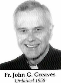 photo of Reverend Father John G. Greaves 